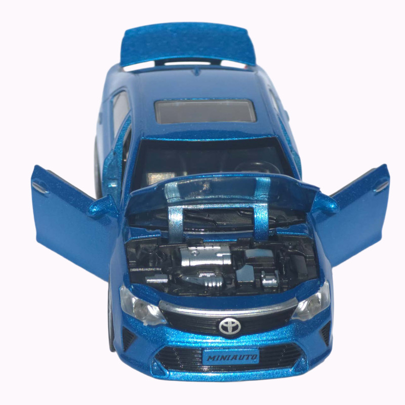 Машинка металева Toyota Camry "AutoExpert" Тойота синя звук світло 15*4*6 см (LF-79509)