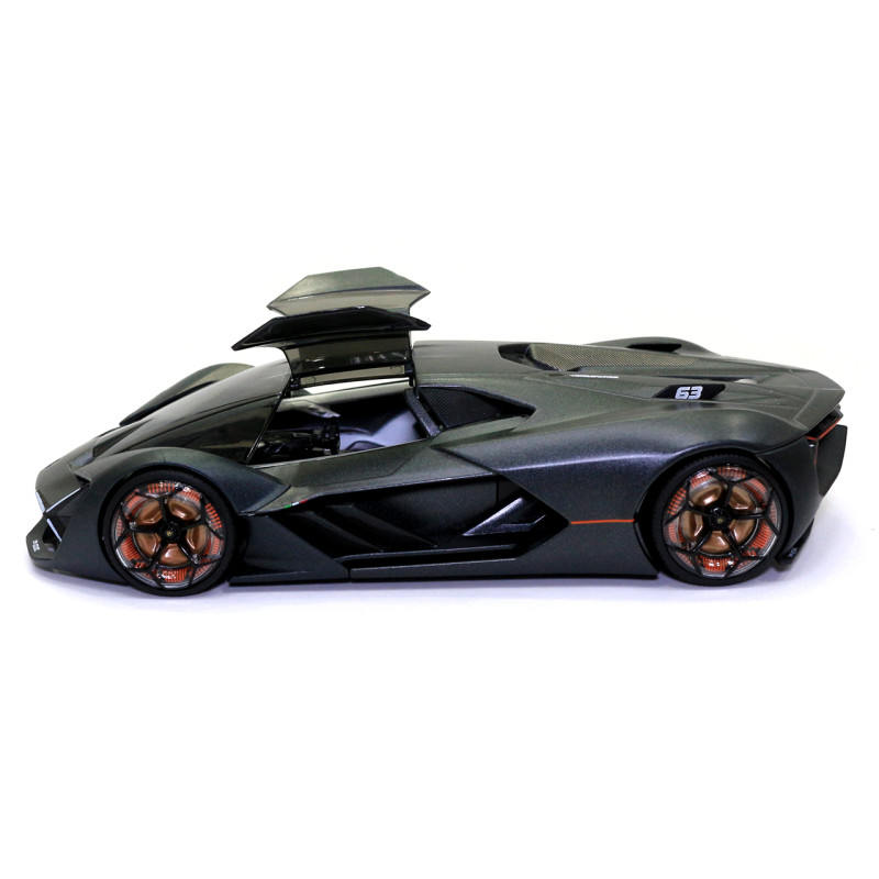 Машинка металева Lamborghini Terzo Millennio "Bburago" Ламборгіні чорний 9*19*4 см (18-21094)