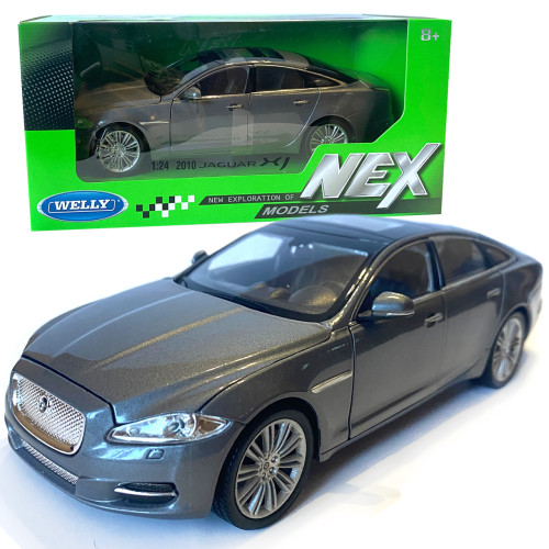Іграшкова машинка металева WELLY 1:24 JAGUAR XJ, срібна, 20.5 * 7.5 (22517W)