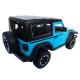 Машинка метал Jeep Wrangler Rubicon джип вранглер блакитний 1:24 світло звук 21,5*8*9см (GT - 94911)