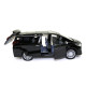 Машинка метал Toyota Alphard Автопром чорна 1:29 світло звук відкр двері 17*6,5*6,5 см (68481)