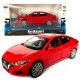 Іграшкова машинка металева Nissan Sylphy, ніссан, червоний, звук, світло, інерція, откр двері, капот, Автоексперт, 1:32,14,5*7*5 см (ТК-10584)