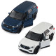 Машинка металл Ford Explorer 2023 Форд голубой металлик 1:43 открывающиеся двери 5*12*4см (250392W)