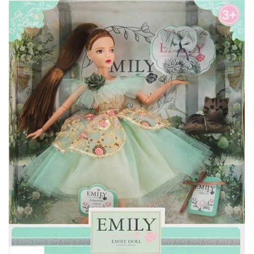 Лялька Emily 30 см з вихованцем і аксесуарами (QJ088)