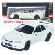 Машинка метал Nissan Skyline GT-R АвтоЕксперт біла 1:24 звук світло відкр двері капот багажник (1990-21)
