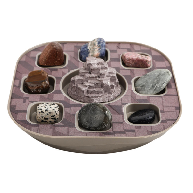 Розкопки дорогоцінного каміння Чорна гора Sciens Can Giant causeway Top Bright 21*18*19 см (160024G)