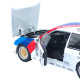 Машинка метал BMW M3 (E30) АвтоЕксперт біла 1:24 світло звук відкр двері капот багажник (1558-25)