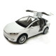 Машина металева Tesla Model 5 Тесла біла 1:22 світло звук відч двері баг капот 21*8*7см (RS-66012)
