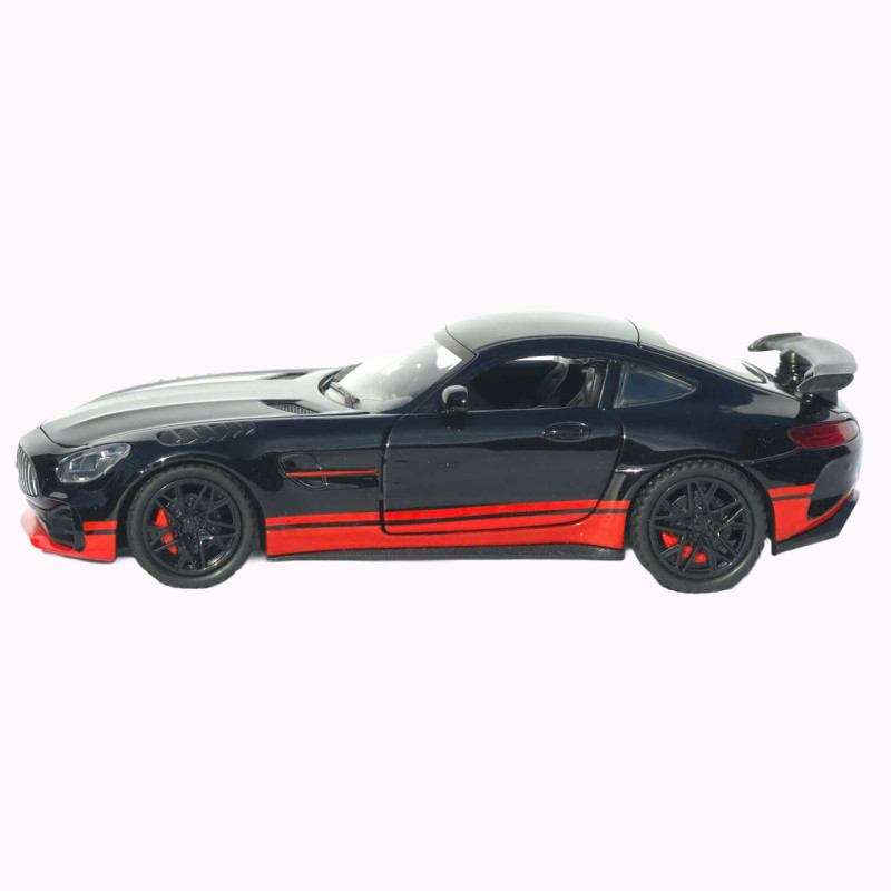 Машинка метал Mercedes-Benz AMG GT R АвтоЕксперт чорна з червоним 1:32 звук світло інерція (LF-99081)