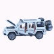 Машинка метал Mercedes-Benz G-Class (Гелендваген) АвтоЕксперт біла 1:32 звук світло (L-0442-50)