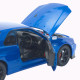 Машинка метал Nissan Skyline GT-R АвтоЕксперт синя 1:24 звук світло відкриваються двері капот багажник (1990-21)