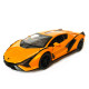 Іграшкова машинка металева Lamborghini Sian, Ламборгіні, жовтий, звук, світло, інерція, відкр двері, багажник, капот, Автоексперт, 1:32,15,5*7*5см (ТК-10517)
