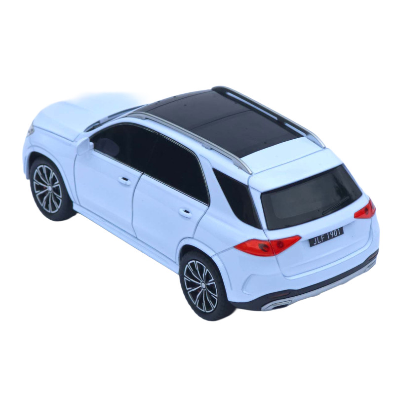 Машинка метал Mercedes-Benz GLE-Class АвтоЕксперт біла 1:24 звук світло інерція 20,5*8,5*7,5 см (G9775-15)