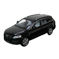 Машина металл Audi Q7 Ауди черная 1:32 инерция свет звук 16*6*5 см (68310)