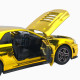 Машинка метал Nissan Skyline GT-R (R34) АвтоЕксперт золотиста хром 1:32 звук світло інерція (ТК-9360)