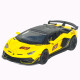 Машинка метал Lamborghini Aventador SVJ АвтоЕксперт жовта 1:32 звук світло 15,5*7*3,8 см (LF-66519)