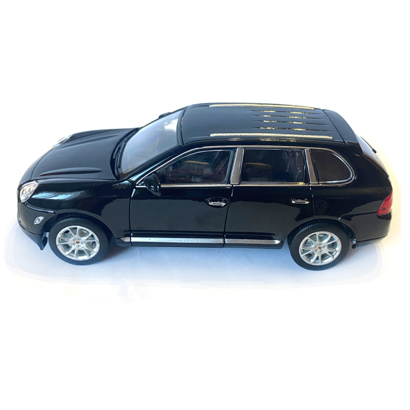 Іграшкова машинка металева WELLY 1:24 PORSCHE CAYENNE TURBO, чорний, 20*8*7 см (22431W)