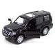 Іграшкова машинка металева MITSUBISHI PAJERO 4WD TURBO, мітсубісі паджеро турбо, чорний, відкр двері, інерція, 1: 43 (250284)
