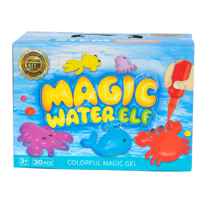 Набір для творчості Magic Water Elf Аквагель 30дет формочки гель декор упак 14*15*21см (4101AB)