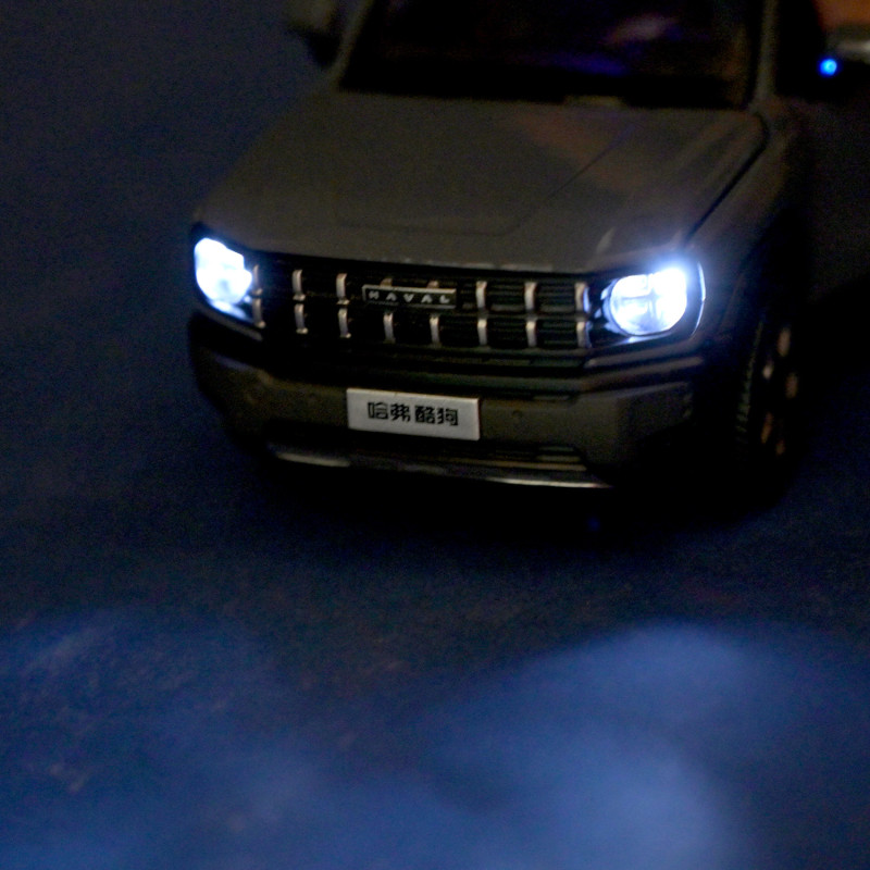 Машина метал Haval Kugou Хавал Кугоу сіра 1:32 світло звук відкр двері 14*5,5*5 см (68719)