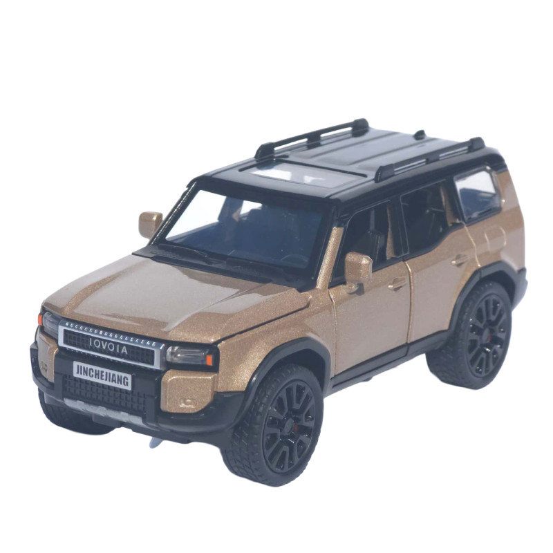 Машинка метал Toyota Land Cruiser Prado 250 АвтоСвіт бронзова 1:32 звук світло інерція 15*6,5*6 см (AP-2105)