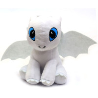 Мягкая игрушка KinderToys «Как приручить дракона?». Любимая игрушка Дракоша Дневная фурия (00688-2)