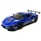 Машинка металева дитяча Ferrari Феррарі, синя, Авто Експерт металопластик, 1:32, звук, світло, інерція, відчиняються двері, капот, в кор., 16*6*4см (32744)