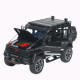 Машинка метал Brabus 800 Adventure XLP АвтоЕксперт чорна 1:24 звук світло відкриваються двері капот багажник (2814-25)