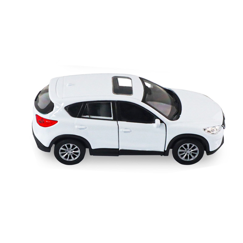 Машинка метал Mazda CX-5 мазда біла 1:43 відкр двері 5*12*4см (250390W)