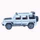 Машинка метал Mercedes-Benz G-Class (Гелендваген) АвтоЕксперт біла 1:32 звук світло (L-0442-50)