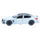 Машинка металева BMW M8 Gran Coupe АвтоЕксперт біла 1:24 звук світло відкр двері капот багажник (1340-03)