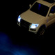 Машина метал Mitsubishi Pajero 4WD Turbo Мітсубісі біла 1:33 світло звук 14,5*5,5*5,5см (68463W)