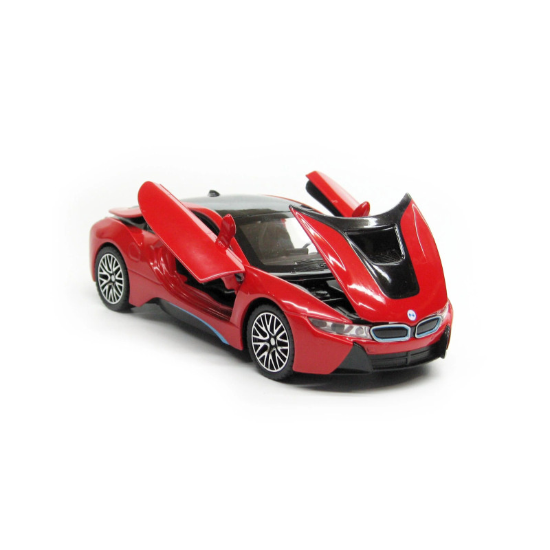 Іграшкова машинка металева BMW i8, купе, червона, BMW i8 червона, бмв i8 дитяча, металева машинка BMW i8 червона, BMW i8, машинка 11787, Машинки, автоексперт, mashinka, дитячі машинки, модельки машин, іграшкові машинки, машинки для хлопчиків, машинки ігра