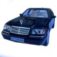 Машинка Mercedes-Benz W140 S чорна метал 1:24 звук світло інерція 21*8*6,5см (1130-19)