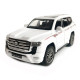 Іграшкова машинка металева Toyota Land Cruiser 300, тойота ленд крузер, білий, звук, світло, інерція, відкр двері, багажник, капот, 1:32, 15*7*6см (ТК-18010)