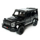 Машинка металева Mercedes-Benz G-Class Brabus 700 мерседес бенс джип чорний 1:32 звук світло інерція відкр двері багажник капот гумові колеса 15*6,5*7см (AP-1738)