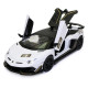 Машинка ігрова Автопром "Lamborghini Aventador SJV" Ламборгіні білий 15*3*6 см (68472)