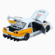 Машинка метал Nissan Skyline GT-R (R34) АвтоЕксперт біла 1:24 звук світло відч двері капот багажник (2916-39)