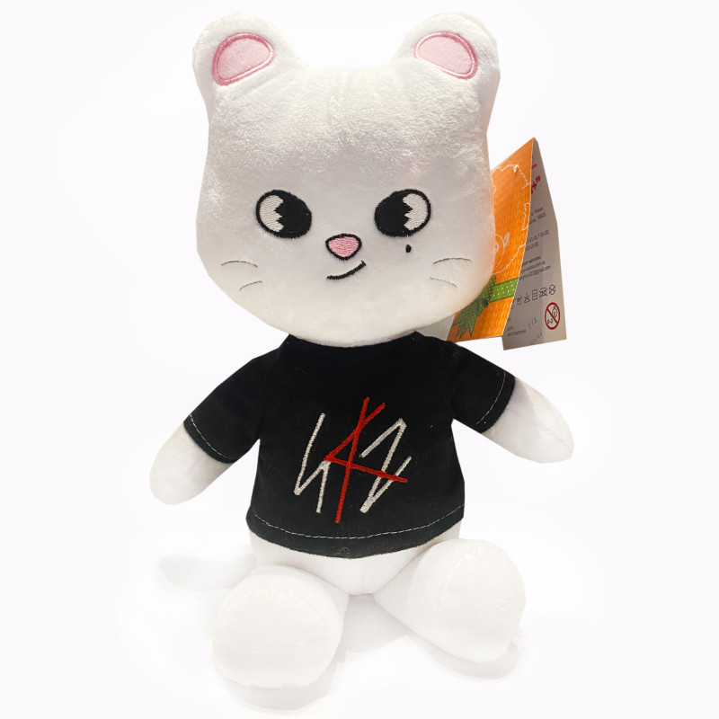 Игрушка мягкая Котик Stray Kids Стрей кидс плюш Skzoo Бродячие дети Блок пинк Blackpink Украина Копица 33*12*6см (00321-3)
