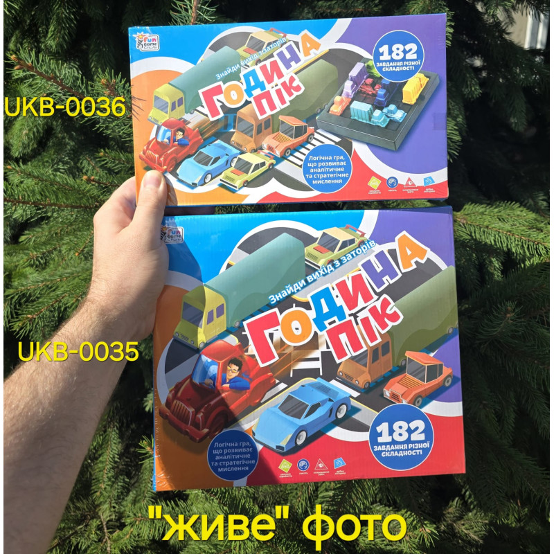Настільна гра Fun Game «Година-пік» (Час пик) UKВ-В0036