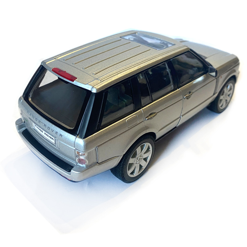 Іграшкова машинка металева WELLY 1:24 LAND ROVER RANGE ROVER, срібло,19.5*7.5*7.5 см (22415W)