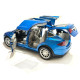 Машина металева Tesla Model 5 Тесла синя 1:22 світло звук відч двері баг капот 21*8*7см (RS-66012)