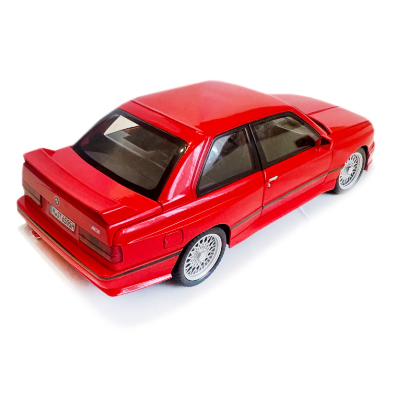 Машинка металева BMW M3 БМВ 1986 купе червона АвтоЕксперт 1:24 світло звук відкр двері баг капот 20,5*8*5,5 см (GT-99641)