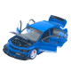 Машинка метал Mitsubishi Lancer Evolution IX АвтоЕксперт блакитна 1:24 звук світло 21*8*7 см (G8119-55)