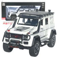 Машинка металл Brabus 800 Adventure XLP АвтоЭксперт белая 1:24 звук свет откр двери капот багажник (2814-25)
