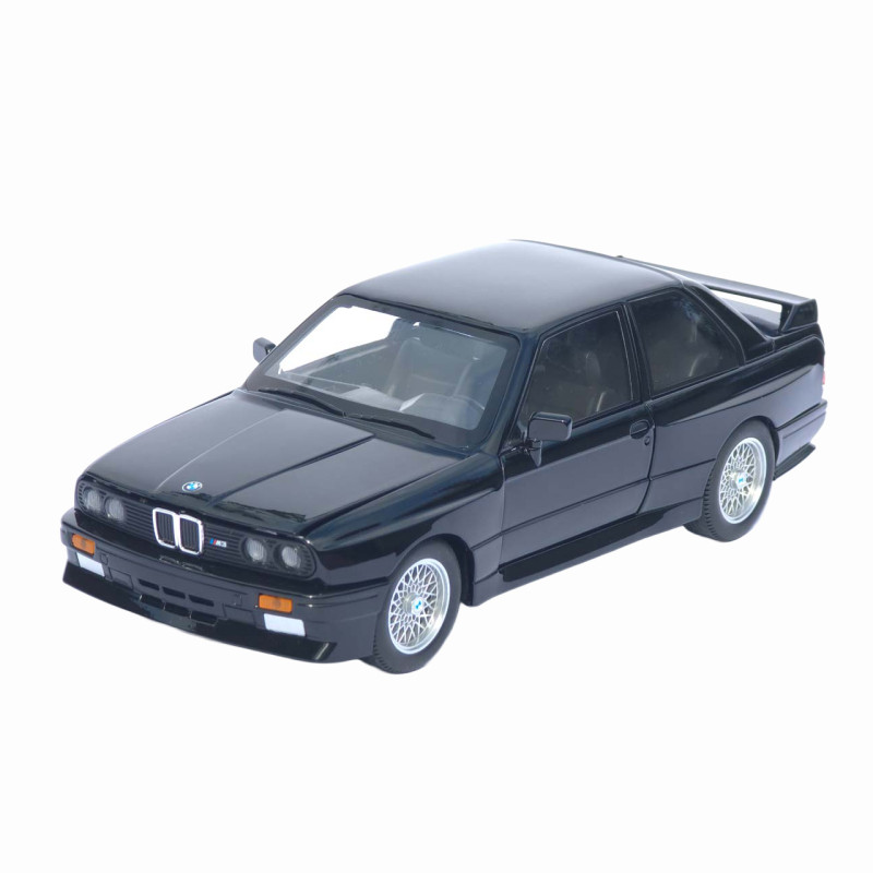 Машинка метал BMW M3 (E30) АвтоЕксперт чорна 1:24 світло звук відкр двері капот багажник (1273-27)