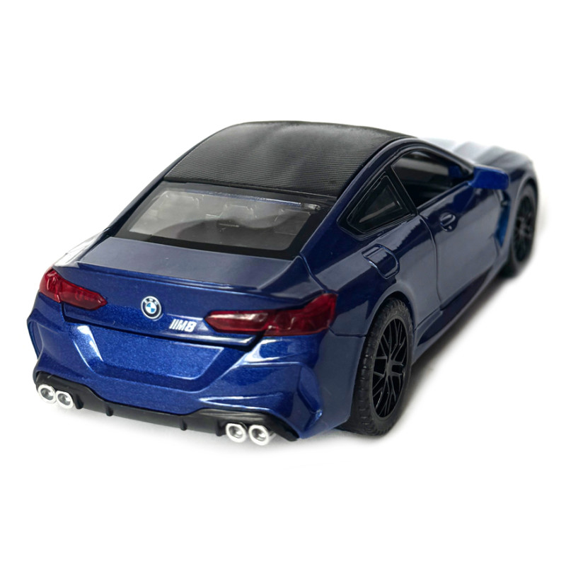 Іграшкова машинка металева BMW M8 Competition Coupe БМВ синя звук світло інерція відкр двері багажник капот Автосвіт 1:32, 14,9*4,9*5,9см (AP-2079)