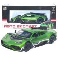 Машинка метал Mercedes-AMG One АвтоЕксперт зелена 1:24 звук світло інерція 21*9*5 см (1760-06)