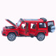 Машинка метал Mercedes-Benz G-Class (Гелендваген) АвтоЕксперт червона 1:32 звук світло (L-0442-50)