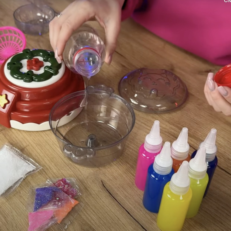 Магія на кухні WToys мультиварка звук булькання підсвічування форми 10 гелів кухонне приладдя в кор 40*12*25см (47178)